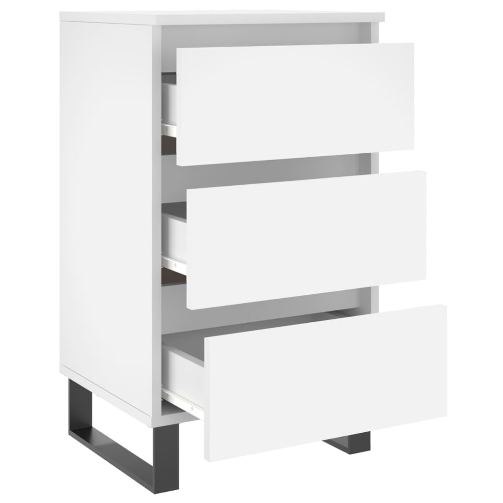 Bedside Cabinets 2 Pcs 40X35X69 Cm Engineered Wood