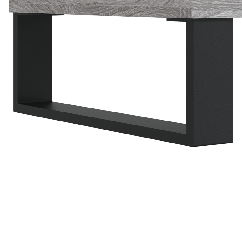 Bedside Cabinets 2 pcs Grey Sonoma 40x35x69 cm Engineered Wood