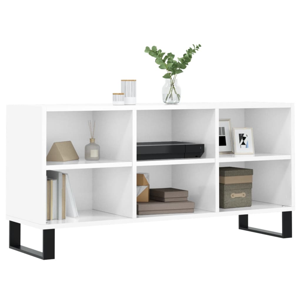 Tv Cabinet 103.5X30X50 Cm Engineered Wood