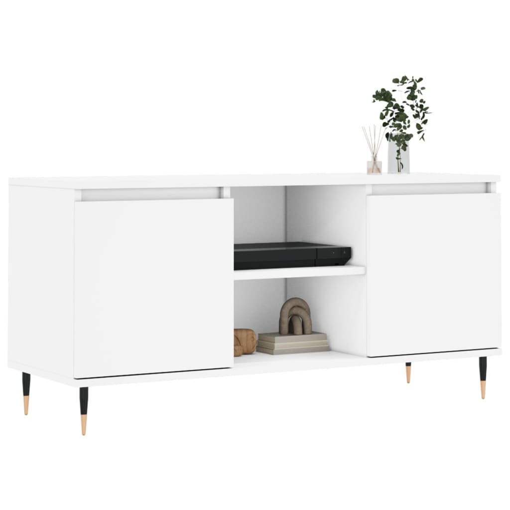Tv Cabinet 104X35X50 Cm Engineered Wood