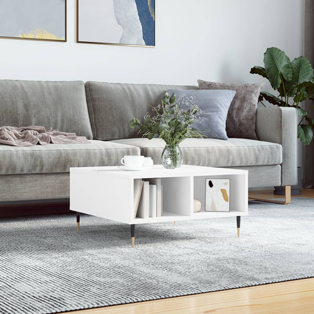 Coffee Table 60X60X30 Cm Engineered Wood