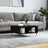 Coffee Table 60X60X30 Cm Engineered Wood