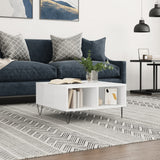 Coffee Table 60X60X30 Cm Engineered Wood