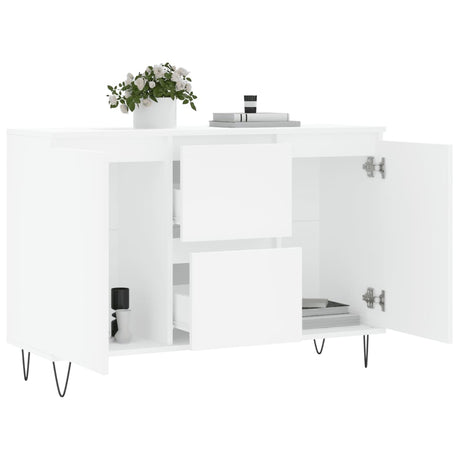 Sideboard 104X35X70 Cm Engineered Wood