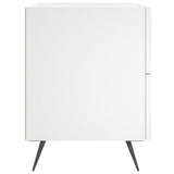 Bedside Cabinet 40X35X47.5 Cm Engineered Wood