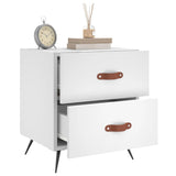 Bedside Cabinet 40X35X47.5 Cm Engineered Wood