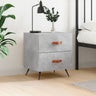 Bedside Cabinet 40X35X47.5 Cm Engineered Wood