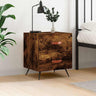 Bedside Cabinet 40X35X47.5 Cm Engineered Wood