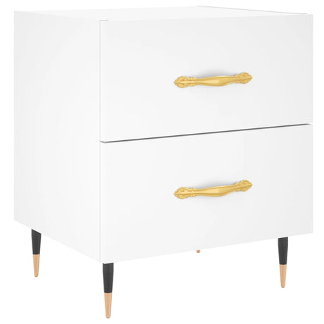 Bedside Cabinet 40X35X47.5 Cm Engineered Wood