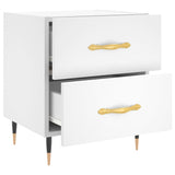 Bedside Cabinet 40X35X47.5 Cm Engineered Wood