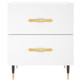 Bedside Cabinet 40X35X47.5 Cm Engineered Wood