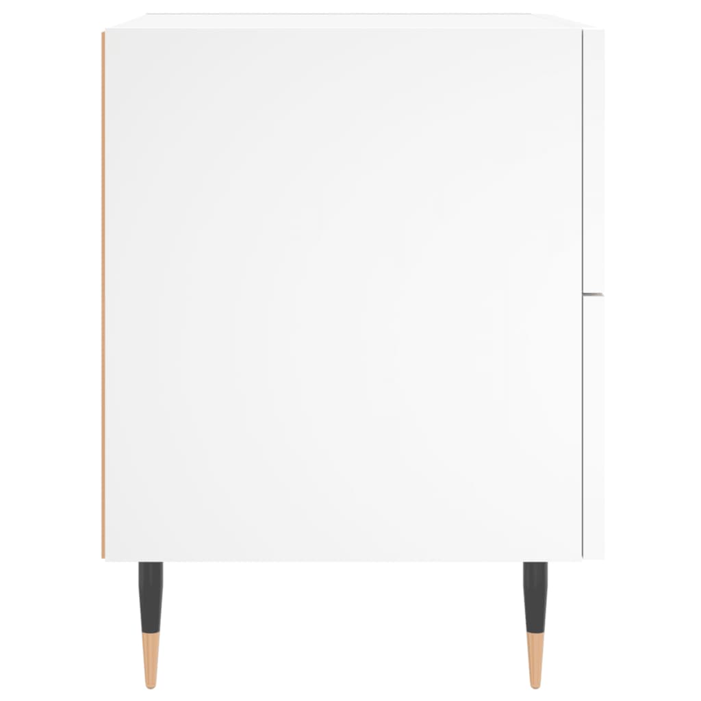 Bedside Cabinet 40X35X47.5 Cm Engineered Wood