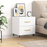 Bedside Cabinet 40X35X47.5 Cm Engineered Wood