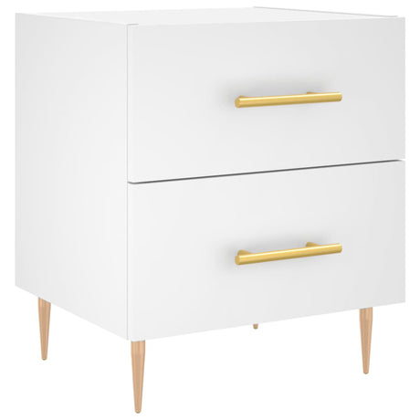 Bedside Cabinet 40X35X47.5 Cm Engineered Wood