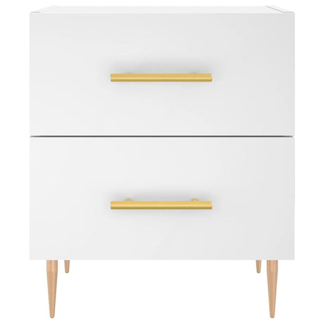 Bedside Cabinet 40X35X47.5 Cm Engineered Wood