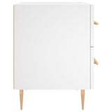 Bedside Cabinet 40X35X47.5 Cm Engineered Wood