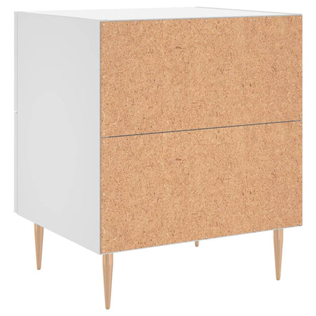 Bedside Cabinet 40X35X47.5 Cm Engineered Wood