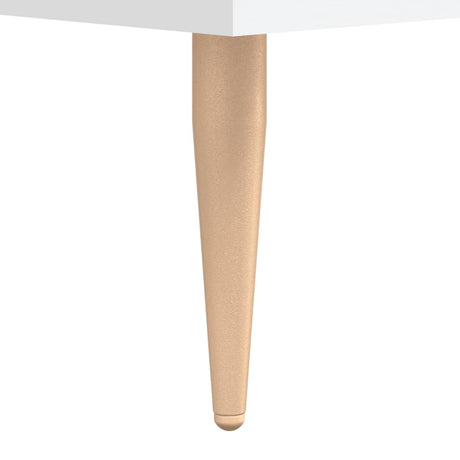 Bedside Cabinet 40X35X47.5 Cm Engineered Wood