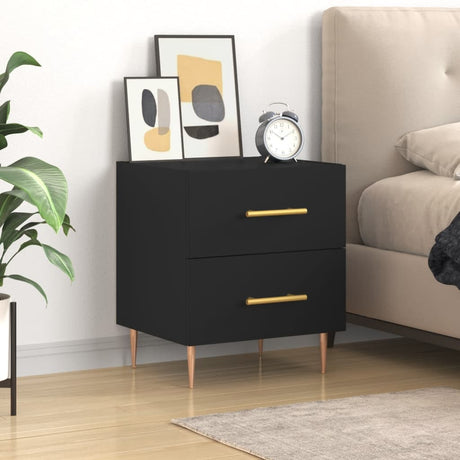 Bedside Cabinet 40X35X47.5 Cm Engineered Wood