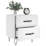 Bedside Cabinets 2 Pcs 40X35X47.5 Cm Engineered Wood