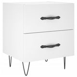 Bedside Cabinets 2 Pcs 40X35X47.5 Cm Engineered Wood