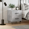 Bedside Cabinets 2 Pcs 40X35X47.5 Cm Engineered Wood