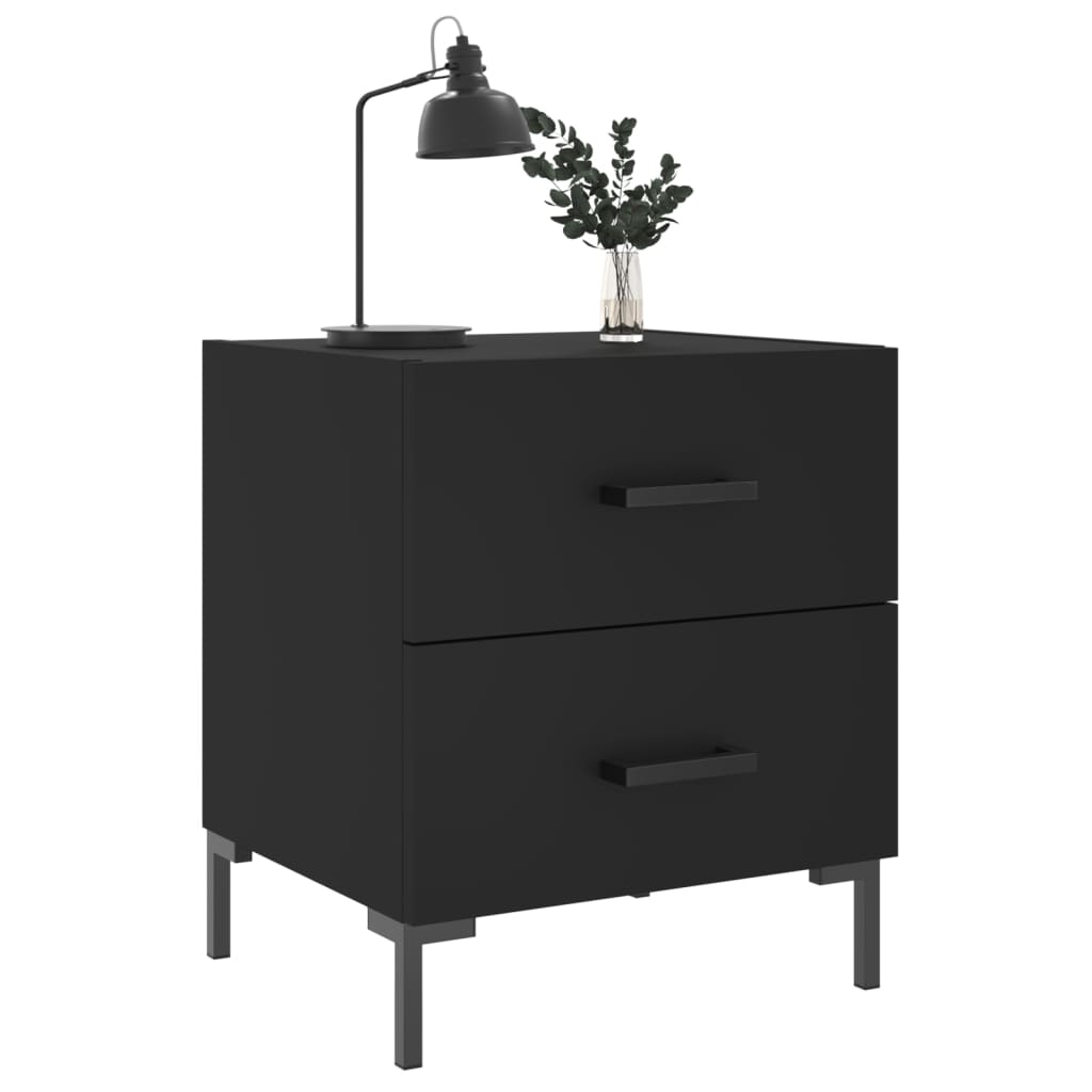 Bedside Cabinets 2 Pcs 40X35X47.5 Cm Engineered Wood