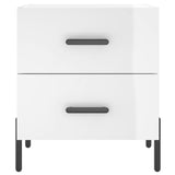 Bedside Cabinet 40X35X47.5 Cm Engineered Wood