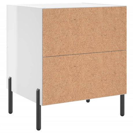 Bedside Cabinet 40X35X47.5 Cm Engineered Wood