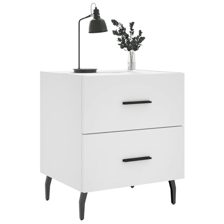 Bedside Cabinets 2 Pcs 40X35X47.5 Cm Engineered Wood