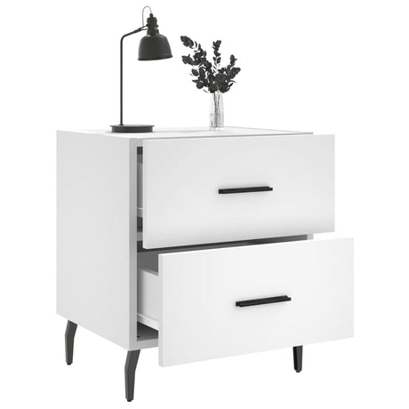 Bedside Cabinets 2 Pcs 40X35X47.5 Cm Engineered Wood