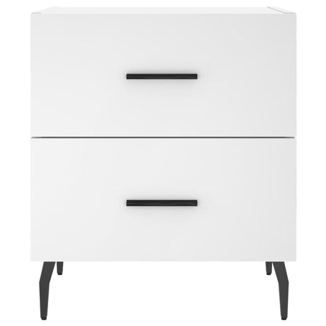 Bedside Cabinets 2 Pcs 40X35X47.5 Cm Engineered Wood