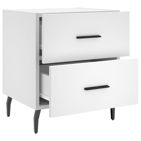 Bedside Cabinets 2 Pcs 40X35X47.5 Cm Engineered Wood