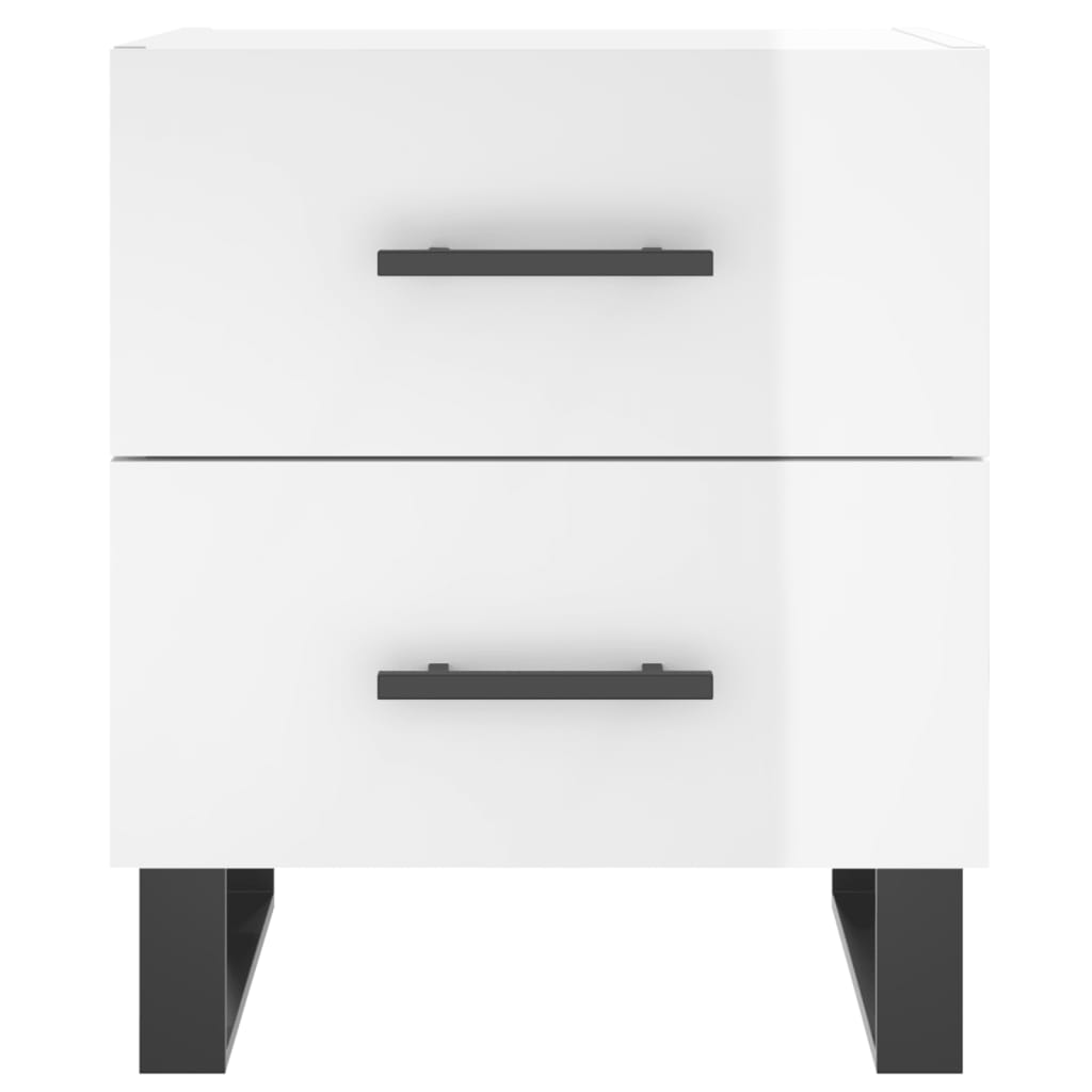 Bedside Cabinets 2 Pcs 40X35X47.5 Cm Engineered Wood