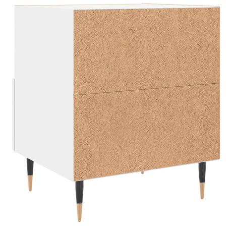 Bedside Cabinet 40X35X47.5 Cm Engineered Wood