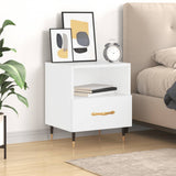 Bedside Cabinet 40X35X47.5 Cm Engineered Wood