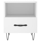 Bedside Cabinet 40X35X47.5 Cm Engineered Wood