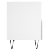 Bedside Cabinet 40X35X47.5 Cm Engineered Wood