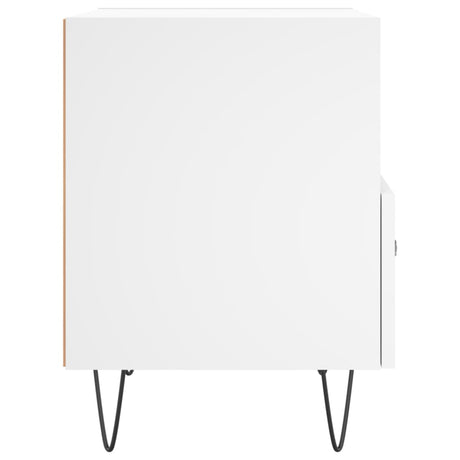 Bedside Cabinet 40X35X47.5 Cm Engineered Wood