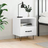 Bedside Cabinet 40X35X47.5 Cm Engineered Wood
