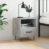 Bedside Cabinet 40X35X47.5 Cm Engineered Wood