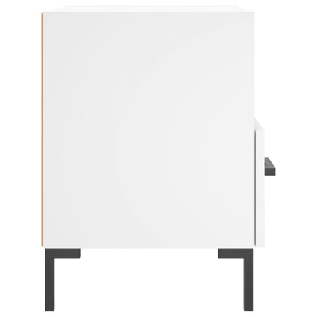 Bedside Cabinet 40X35X47.5 Cm Engineered Wood