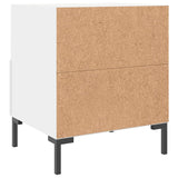 Bedside Cabinet 40X35X47.5 Cm Engineered Wood