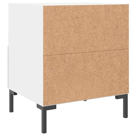 Bedside Cabinet 40X35X47.5 Cm Engineered Wood