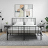 Bedside Cabinet 40X35X47.5 Cm Engineered Wood