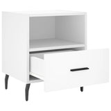 Bedside Cabinet 40X35X47.5 Cm Engineered Wood