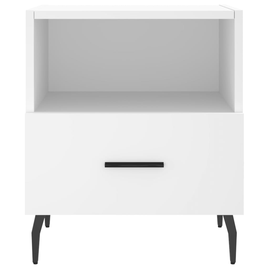 Bedside Cabinet 40X35X47.5 Cm Engineered Wood