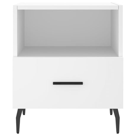 Bedside Cabinet 40X35X47.5 Cm Engineered Wood