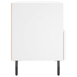 Bedside Cabinet 40X35X47.5 Cm Engineered Wood