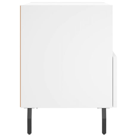 Bedside Cabinet 40X35X47.5 Cm Engineered Wood